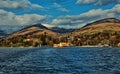 Lake District Panorama Royalty Free Stock Photo