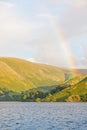 Lake District Rainbow Royalty Free Stock Photo