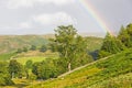 Lake District Rainbow Royalty Free Stock Photo