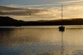 Lake District Sunset Royalty Free Stock Photo