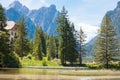 Lake Dobbiaco (Toblach, Sudtirol)