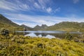 Lake Dove and Cradle Mountain. Royalty Free Stock Photo