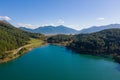 Lake Doxa aerial view