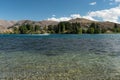 Lake Dunstan located in Cromwell, Central Otago, New Zealand