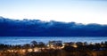 Lake Effect Snowbank Over Lake Michigan #1