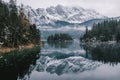 Lake Eibsee on an Autumn afternoon