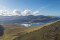 View to Lake EiÃÂ°i on Eysturoy, Faroe Islands, Denmark Royalty Free Stock Photo