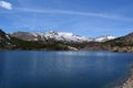 Lake Ellery, Tioga Pass Road, Yosemite, California, USA Royalty Free Stock Photo