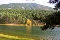 Lake Engolasters in Andorra. Beautiful landscape Royalty Free Stock Photo