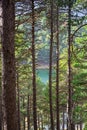 Lake Engolasters in Andorra. Beautiful mountain landscape Royalty Free Stock Photo