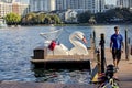 Lake Eola Swan Boats