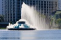 Lake Eola water fountain