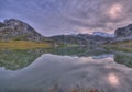Lake Ercina Royalty Free Stock Photo