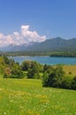 Lake Faaker See,Carinthia,Austria Royalty Free Stock Photo