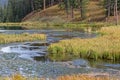 Samll lake of Spearfish Canyon, South Dakota Royalty Free Stock Photo