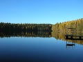 A lake in Finland Royalty Free Stock Photo
