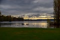 Lake flooding