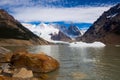 Lake at foot of Fitz Roy, Cerro Torre, Andes, Argentina