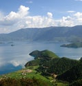 Lake and forest Landscape