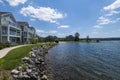 Lake front house