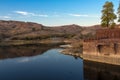 Lake in front of Jaswant Thada in Jodhpur Royalty Free Stock Photo