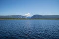 Lake in Front of Western Brook Pond in Gros Morne National Park in Newfoundland Royalty Free Stock Photo