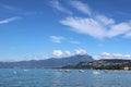 Lake Garda from footpath Bardolino to Cisano Italy