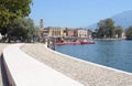 The village of Riva del Garda in Garda Lake Royalty Free Stock Photo