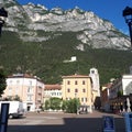 Lake Garda, mountain range, mountain village, town, mountainous landforms