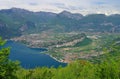 Lake Garda Nago-Torbole Royalty Free Stock Photo