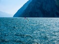 Windsurfer on Lake Garda