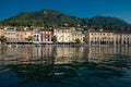 Lake - lago - Garda, Italy. Town of SalÃÂ³, lakeside promenade