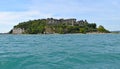 Lake Garda in town Sirmione Italy