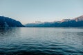 Lake Geneva and Alps