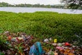 Lake Getting Polluted Due To Garbage Thrown