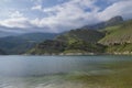 On Lake Gijgit, June afternoon. Kabardino-Balkaria, Russia