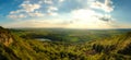 Lake Gormire from Sutton Bank Royalty Free Stock Photo