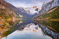 Lake Gosau, Austria. Royalty Free Stock Photo