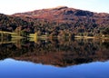 Lake Grasmere, Cumbria. Royalty Free Stock Photo