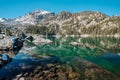 Lake Haiyaha, Rocky Mountains, Colorado, USA. Royalty Free Stock Photo