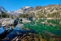 Lake Haiyaha, Rocky Mountains, Colorado, USA. Royalty Free Stock Photo