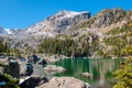 Lake Haiyaha, Rocky Mountains, Colorado, USA. Royalty Free Stock Photo