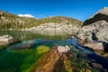 Lake Haiyaha, Rocky Mountains, Colorado, USA. Royalty Free Stock Photo