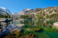 Lake Haiyaha, Rocky Mountains, Colorado, USA. Royalty Free Stock Photo