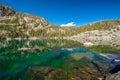 Lake Haiyaha, Rocky Mountains, Colorado, USA. Royalty Free Stock Photo