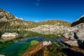 Lake Haiyaha, Rocky Mountains, Colorado, USA. Royalty Free Stock Photo