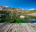 Lake Haiyaha, Rocky Mountains, Colorado, USA Royalty Free Stock Photo