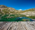 Lake Haiyaha, Rocky Mountains, Colorado, USA Royalty Free Stock Photo