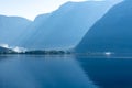 Lake Hallstatt in the Morning Royalty Free Stock Photo