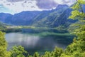 Lake Hallstatt in the summertine in Austria